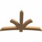 Ekena Millwork Davenport Timber Gable Bracket, Western Red Cedar, 72"W x 45"H x 3 1/2"D x 5 1/2"F, 15/12 Pitch GBW072X45X0406DAV00SWR - alternate 2